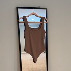 Elegant Brown Women's Bodysuit